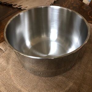 Large Stainless Steel Mixing Bowl